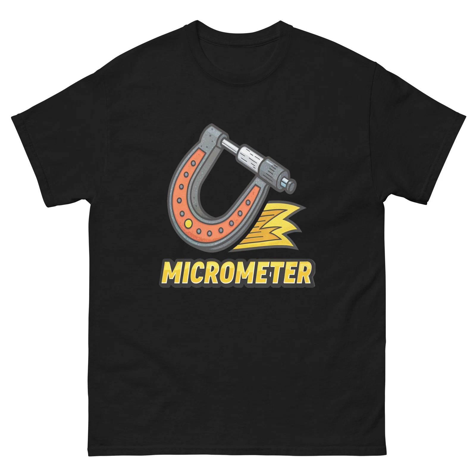 Micrometer Workplace Tool Tools Construction Working T-Shirt L