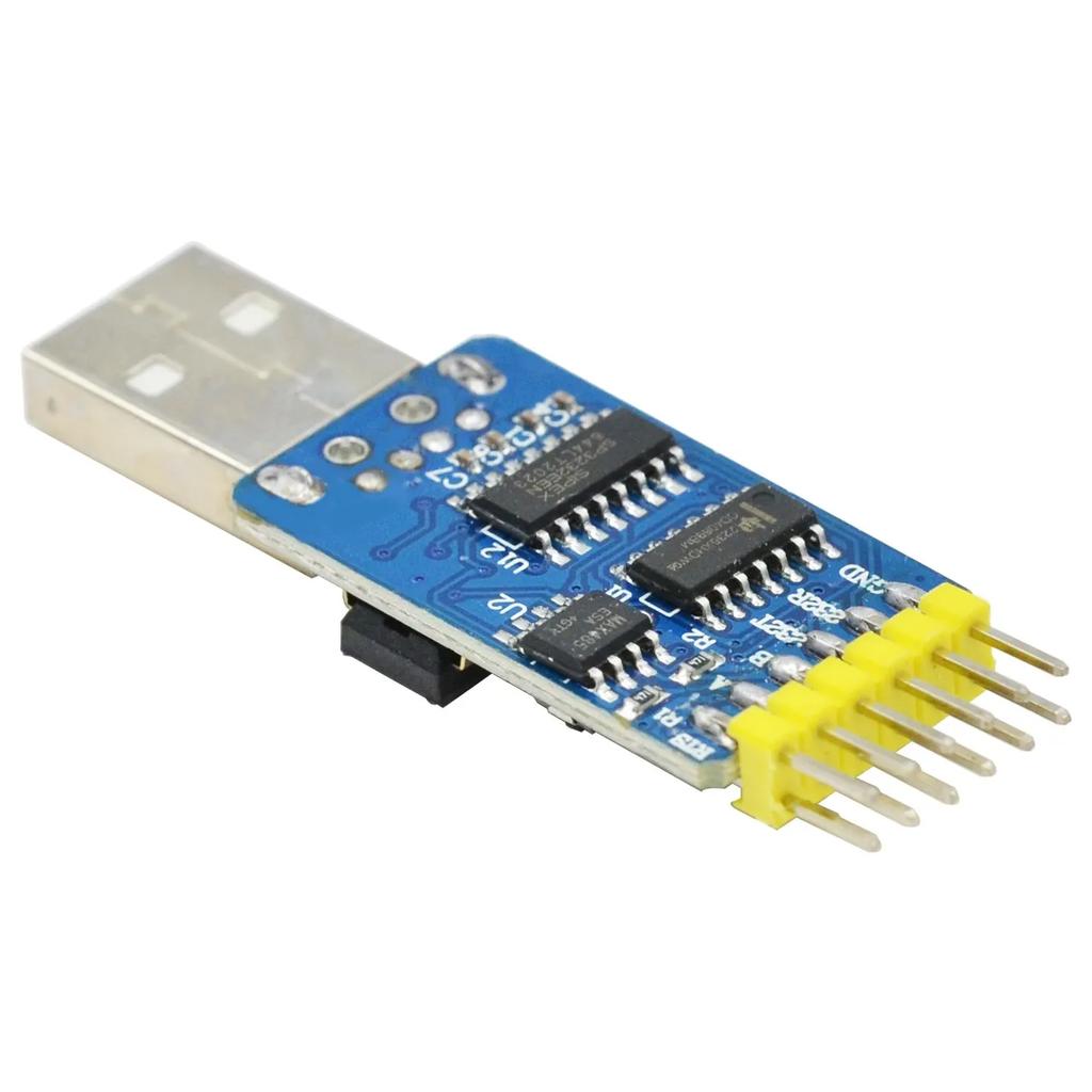 CP2102 seks-i-ett multifunksjonell seriell portmodul usb til TTL 485 232 gjensidig konvertering kompatibel med 3.3V/5V nivå