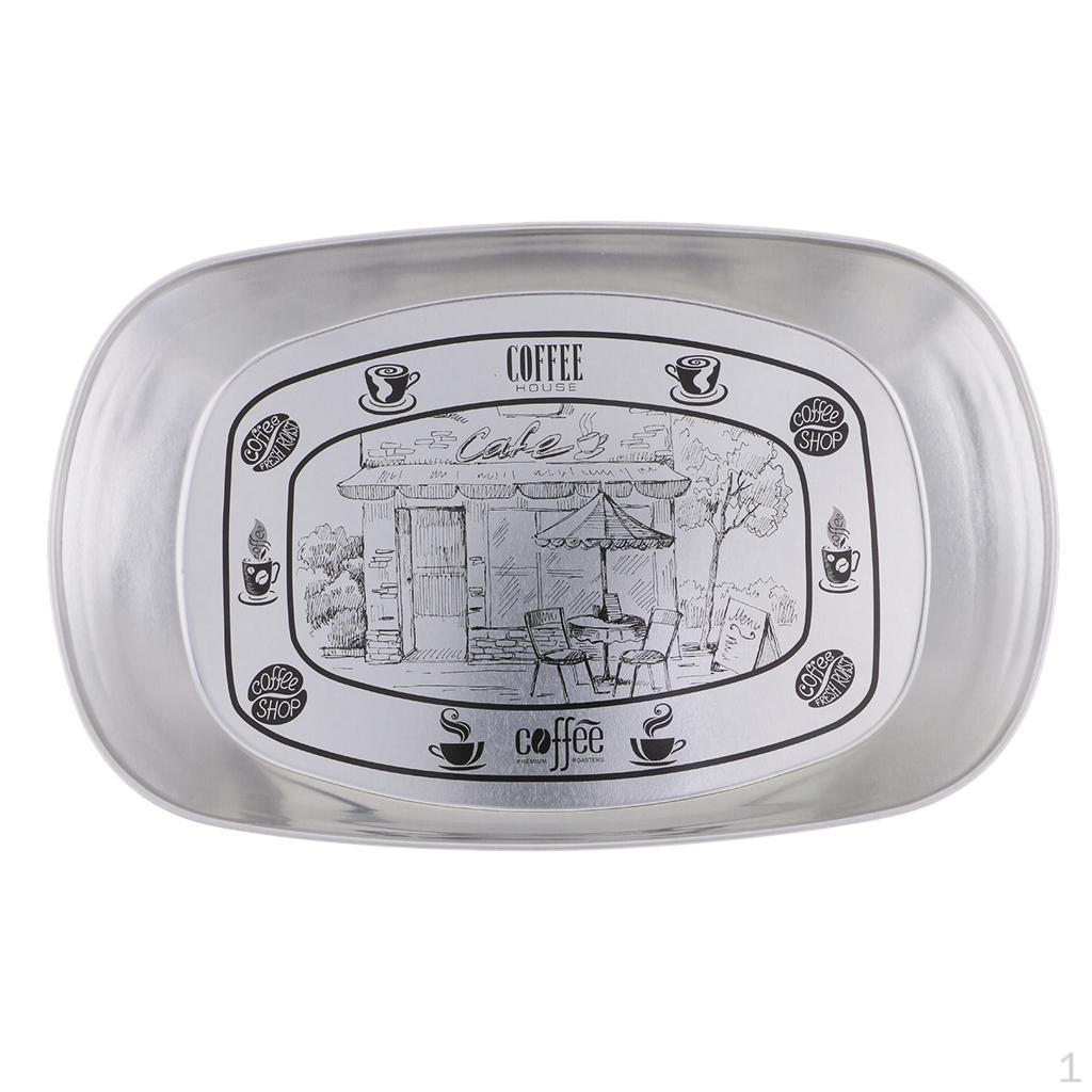 

Винтажная железная тарелка с фруктами в европейском стиле в стиле ретро, ​​поднос типа А