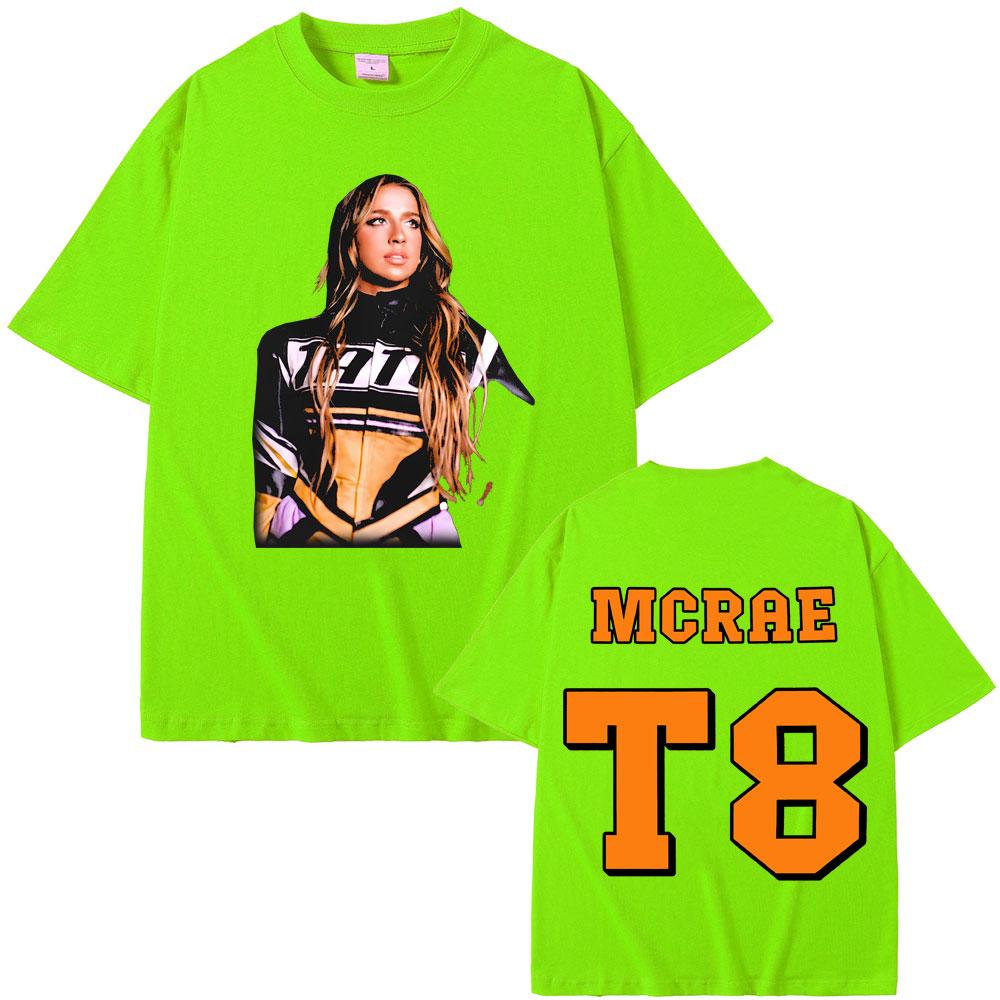 Singer Tate Mcrae T8 Graphic T Shirts So Close To What T Shirt Men Women Fashion Vintage Trend T-shirts Casual Oversized T-shirt