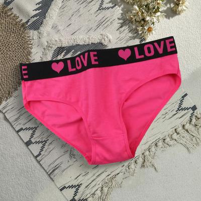 Women's Panties Letter Printed Seamless Thong Ladies Low Waist Triangle Briefs