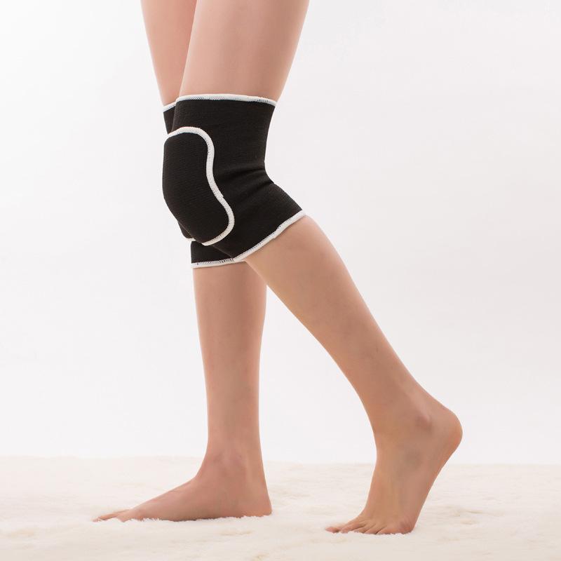 Dancing Sponge Knee Pads Keep Warm Roller Skating Dance Anti-Kneeling Anti-Collision Practice Thickened Knee Pads Sports Dance Knee Pads