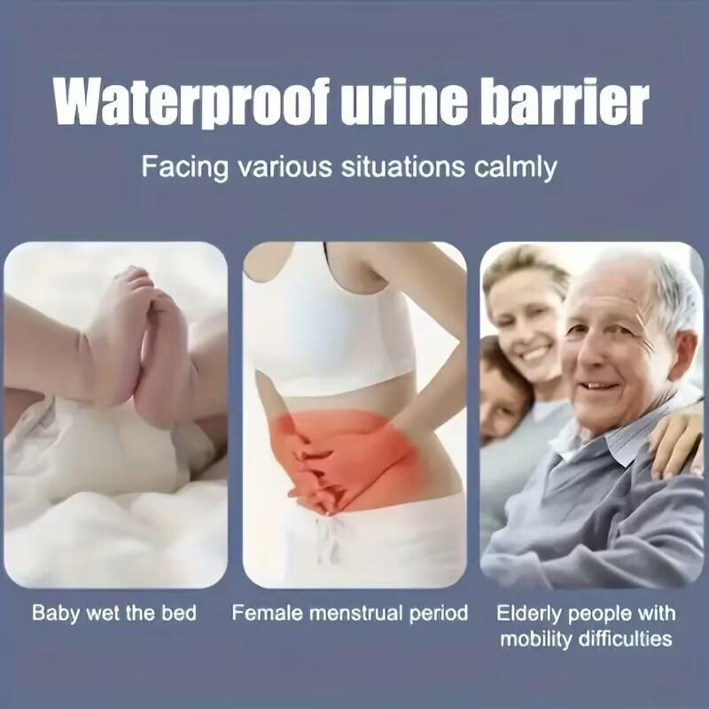 100% Waterproof Mattress Covers Protector Adjustable Bed Fitted Sheets With Elastic Band Single Double King Size 140/160/180x200