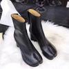 New Sub-toe Thin Thick Heel High Heel Fashion Niche Low Sleeve Large Size Women's Boots Women's Shoes