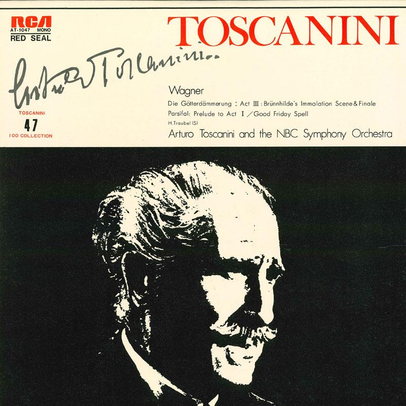 

LP Record ARTURO TOSCANINI Wagner Die Gotterdammerung Act Iii AT1047 RCA Japan Classical Used