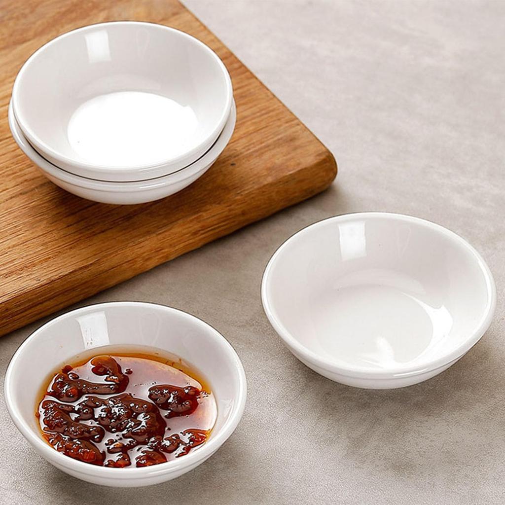 Set of 6 Soy Sauce Condiment Dip Side Dish Appetizer Small Bowls Small Portion Containers for Commercial Dishwasher Safe Dishes, Dishes, Bowls, Bowls,