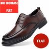 3/6/8cm Heel Increase Leather Shoes for Men Spring Summer New Designer British Style Black Groom Wedding Elevator Shoes Man