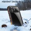 Shellbox-Compatible with IPhone 17 Pro Max /17 Pro/ Air /17, Transparent Shockproof and Dustproof IP68 Waterproof Phone Case