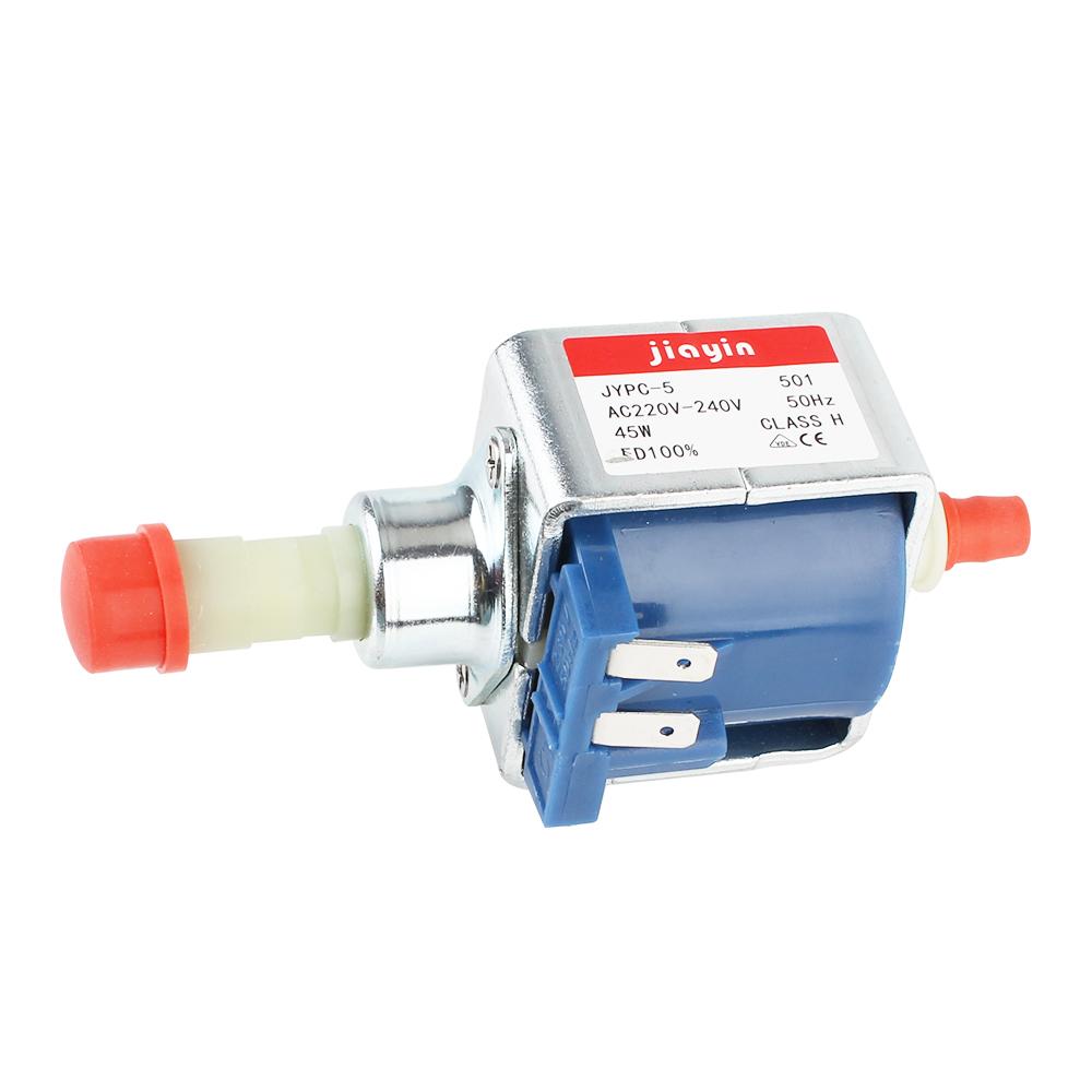 

50 Гц электромагнитный водяной насос насосный клапан фитинги всасывающий клапан для паровой подвесной и гладильной машины 45 Вт JYPC-5 насосный клапан