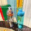 Water bottle new outdoor portable sports plastic water cup portable button space cup girls high value cute easy cup