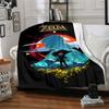 1pc Links Epic Adventure Hyrule Flannel Blanket for Super Soft Cute Comfort Blanket for Travel Bedding Couch Sofa Blanket Y82550