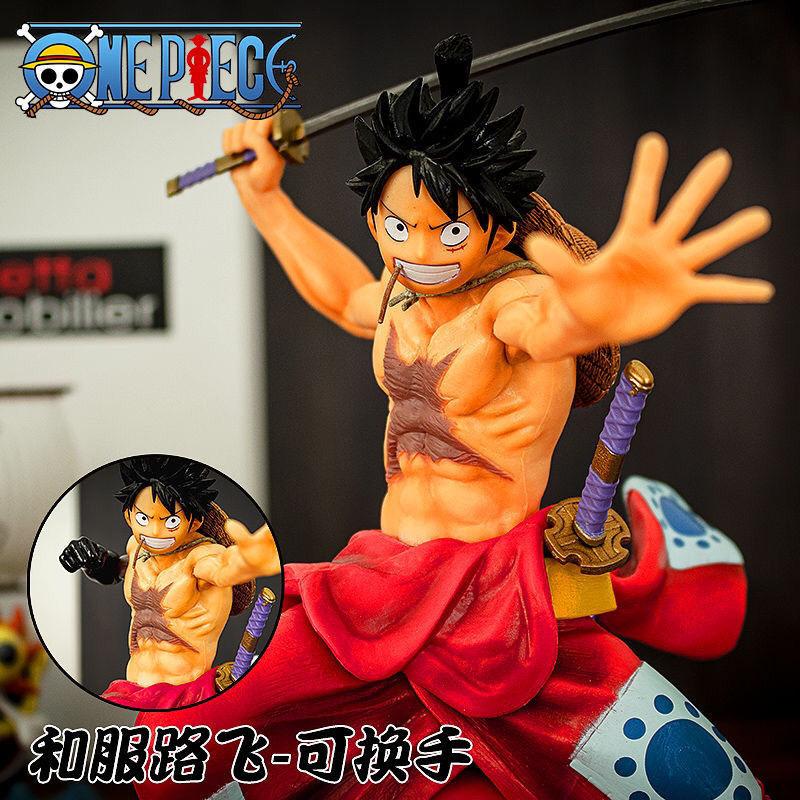 ONE PIECE Phantom Luffy Great Ape King 4 Fourth Gear Navigator Luffy Figure Animation Model Ornament Doll Statue