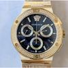 Used VERSACE Watch Chronograph Gold VEZ900421 Greca Logo