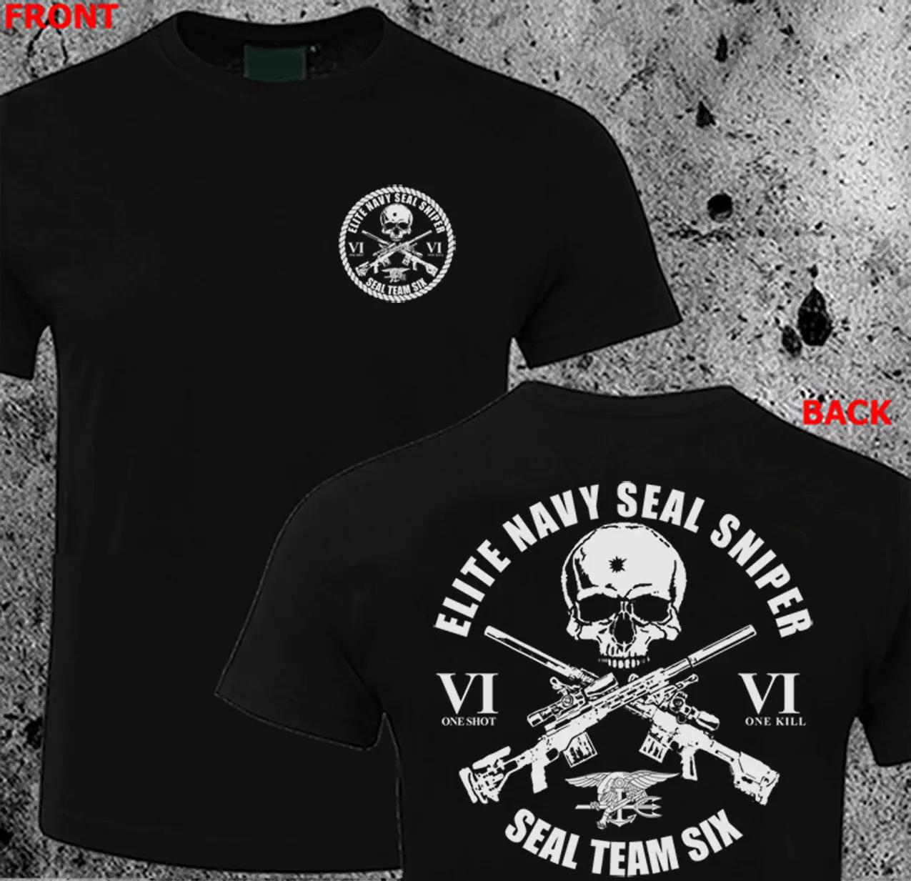 

Футболка Seal Team Six Elite Navy Seal Sniper XXXXL