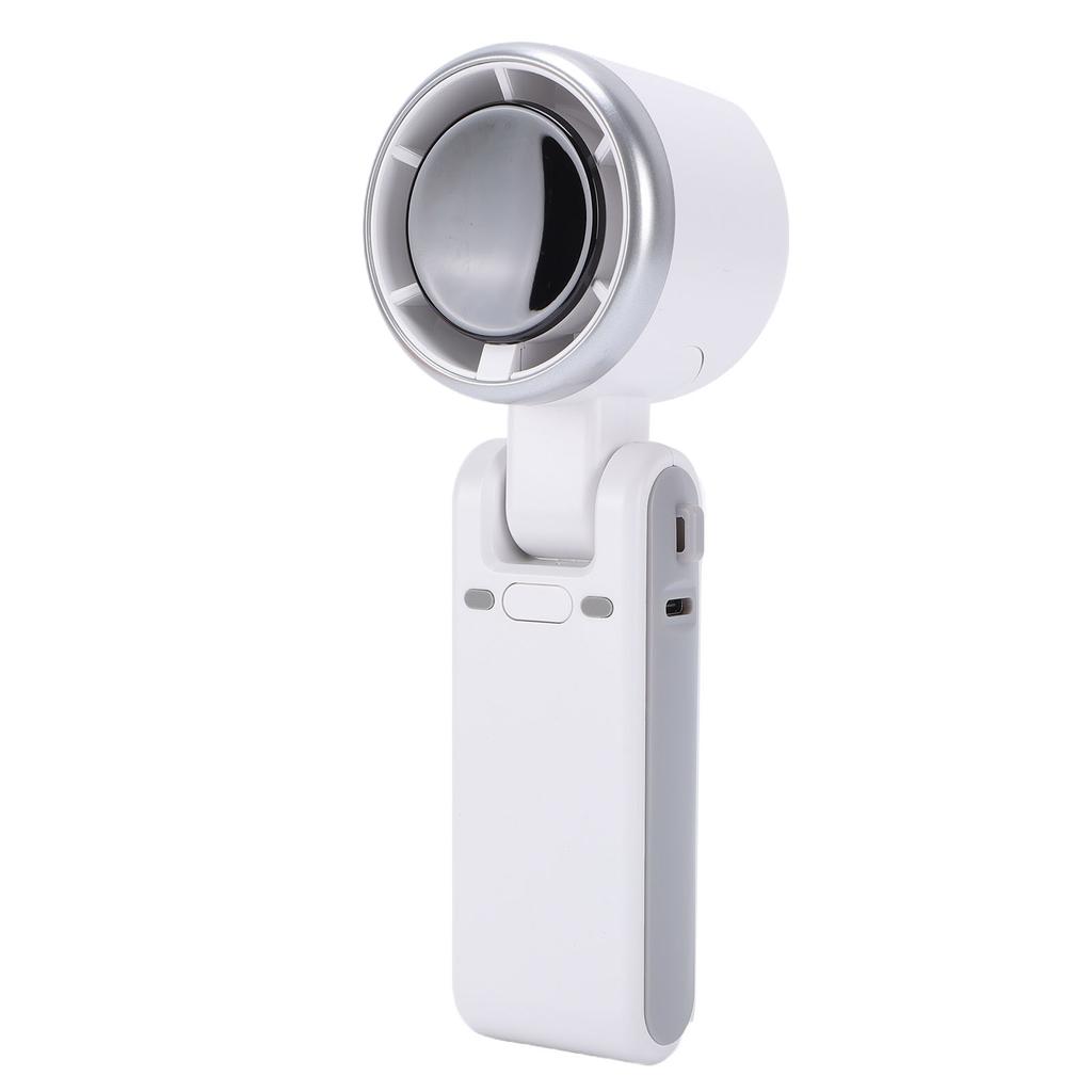 Handheld Turbo Fan Digital Display Portable USB Rechargeable Foldable Personal Fan for Outdoor Travel 5 Speed Wind with