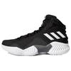 Pro Bounce 2018 Mode Polyvalent Absorption des Chocs Antidérapant Mi-Haut Chaussures de Basket Homme Baskets Noir Blanc FW5746