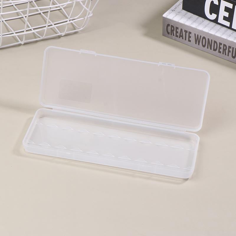 10 Slots Transparent Plastic Battery Storage Box Hard Container Holder Case For Aaa/Aa/18650 Battery Organizer Accessories 1Pc