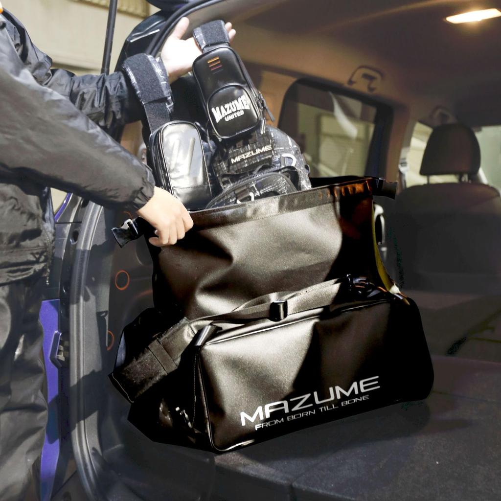mazume Waterproof Duffel Bag MZBK-844 Black 52L