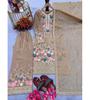 Indian Designer Chinon Silk Salwar Suit Women Bollywood Party Wear Salwar Kameez