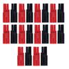 10 Pairs Battery Connectors Contacts Red Black Single Module Plugs Terminals 75A