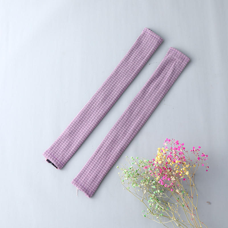 

1 пара универсальных однотонных эластичных чехлов на подлокотники на молнии из полиэстера для офисного компьютерного кресла