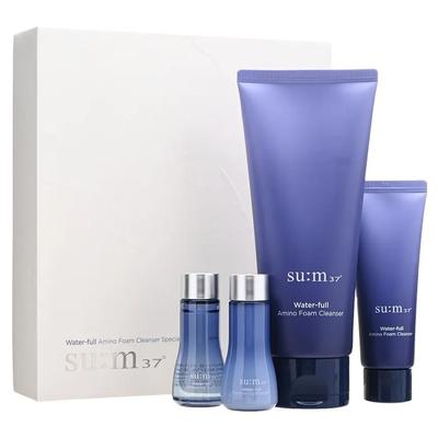 Water-full Amino Foam Cleanser Special Set 4 Items, Moisturizing, Korean Cosmetics, Kbeauty, Sample