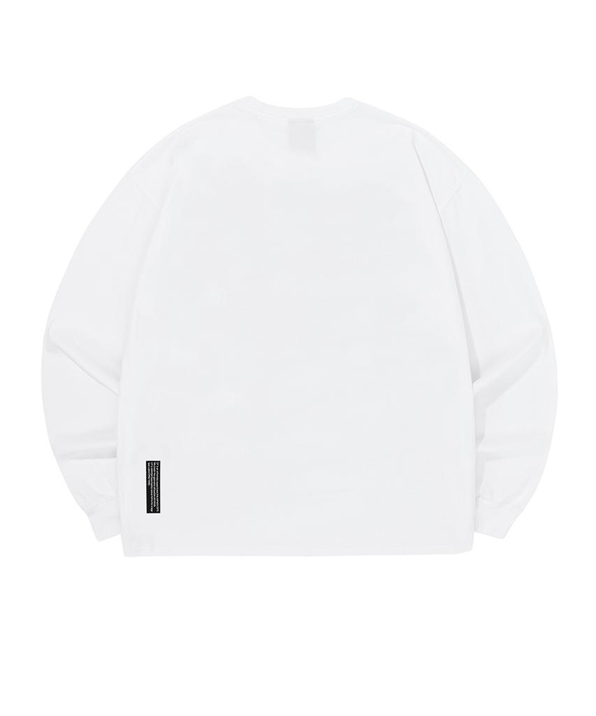 OHY Emotion Cat Long Sleeve - White