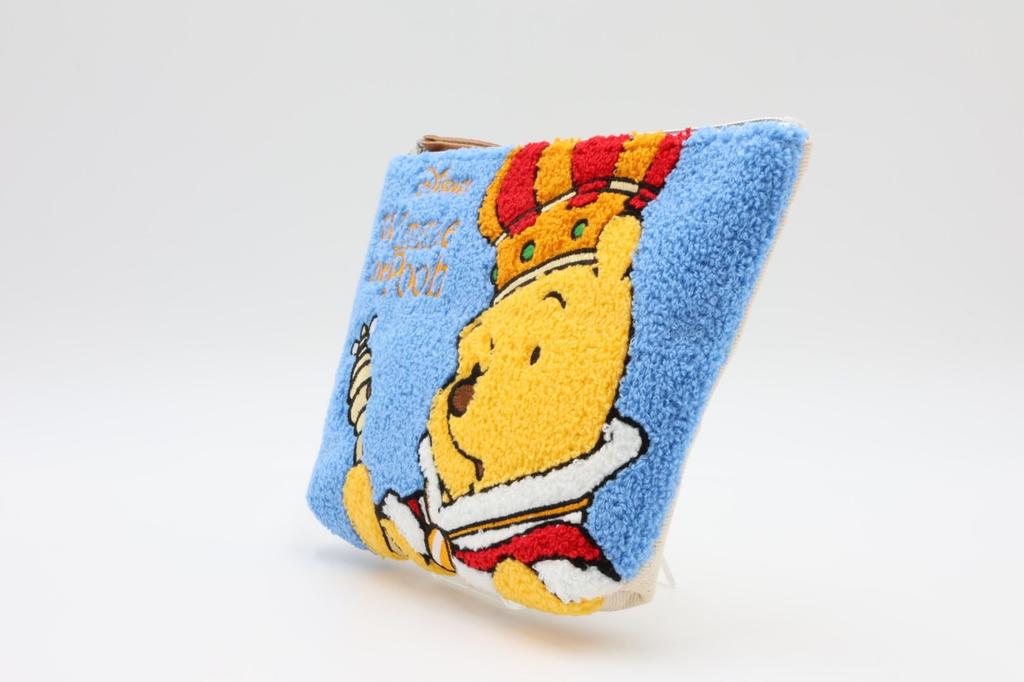 Disney Sagara Pouch King Winnie the 28 DPO-PCH28 Pooh/Blue