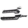 2 X Bright 6LED Super White Car Driving Lamp Fog 12V DRL Daytime Running Light