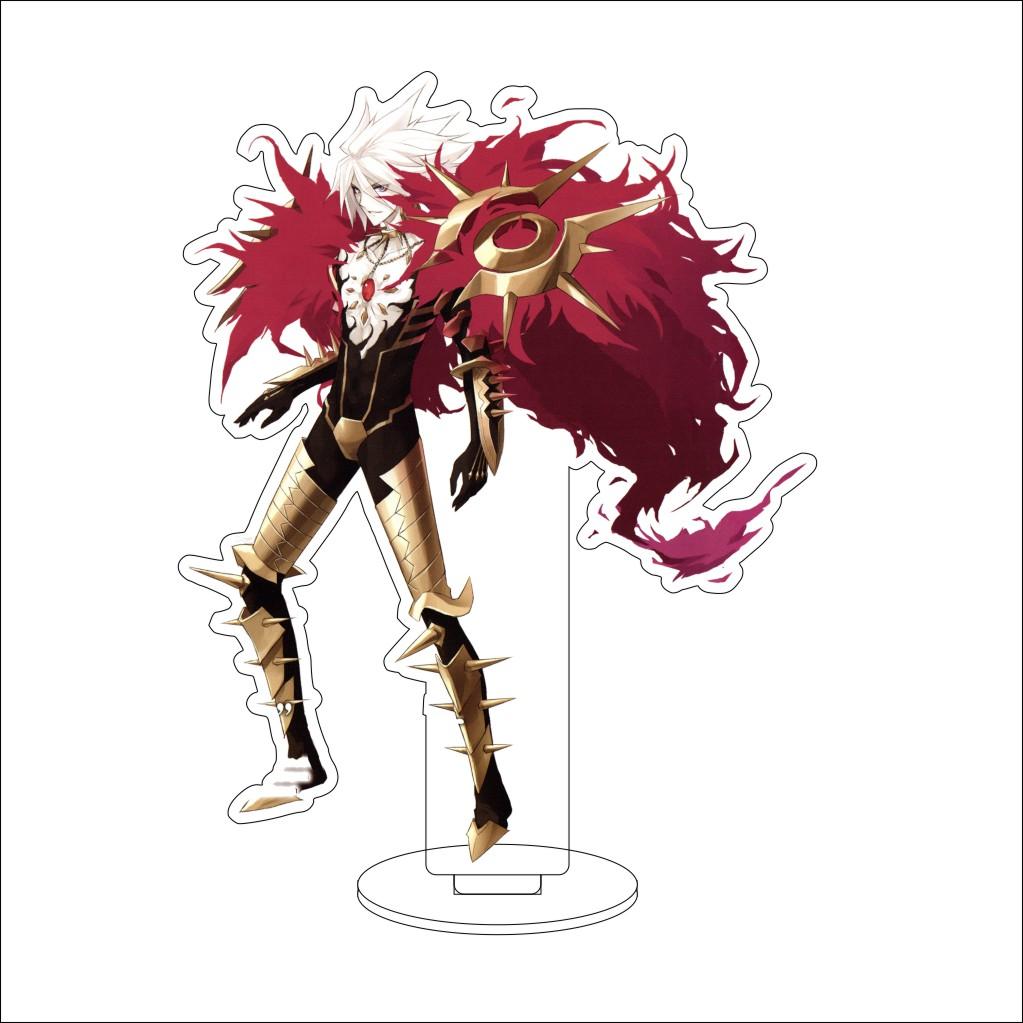 16CM Anime Fate/stay night Cosplay Acrylic Stand Ornaments Rider/Caster/Kirei Kotomine Figure Stand Halloween Gifts