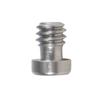5 Stück 1/4" Edelstahlschraube 1/4-20 Gewindebolzen Anti-Lockerungs Kamera Befestigungsschraube Kamera Schnellwechselplatte Feststellschraube