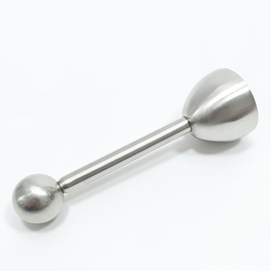 Stainless Steel Elastic Egg Cracker, Manual Egg Shell Opener
