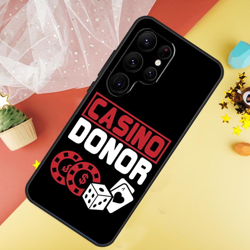 Casino Glücksspiel Hülle Für Samsung Galaxy S24 Ultra S23 S22 Plus S21 S20 FE S8 S9 S10 Note 10 20 Ultra Hülle