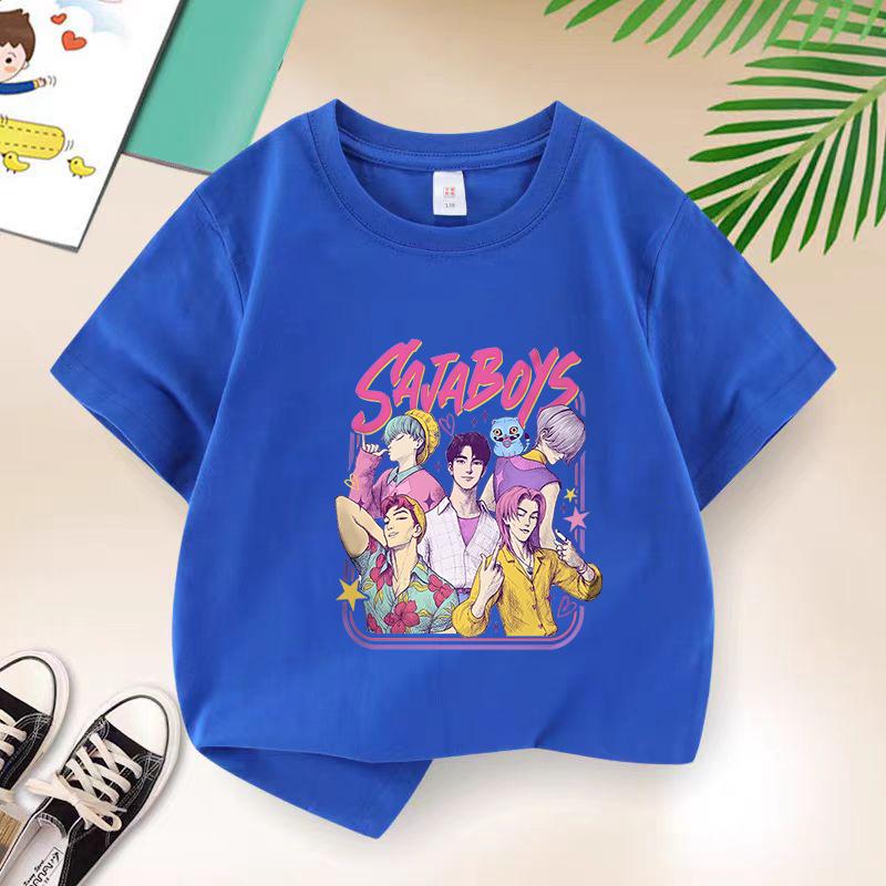 Kpop The Witch Hunt Team Turtle Planet Witch Hunter Group Short-Sleeve Peripheral Printed T-Shirt