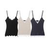 2025 Autumn New Women's Elegant Lace Camisole Top