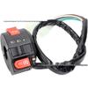50CC-250CC Off-Road Motorcycle & ATV Three-Function Switch: Ignition, Flameout, High/Low Beam
