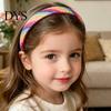 Kinder Haaraccessoire Meisjes Hoofdband met Gladde Tandkam Anti-slip Ontwerp Regenboog Kleurverloop Hartjes Sterren Decoratie Hoepel Anti-slip Hoofdband