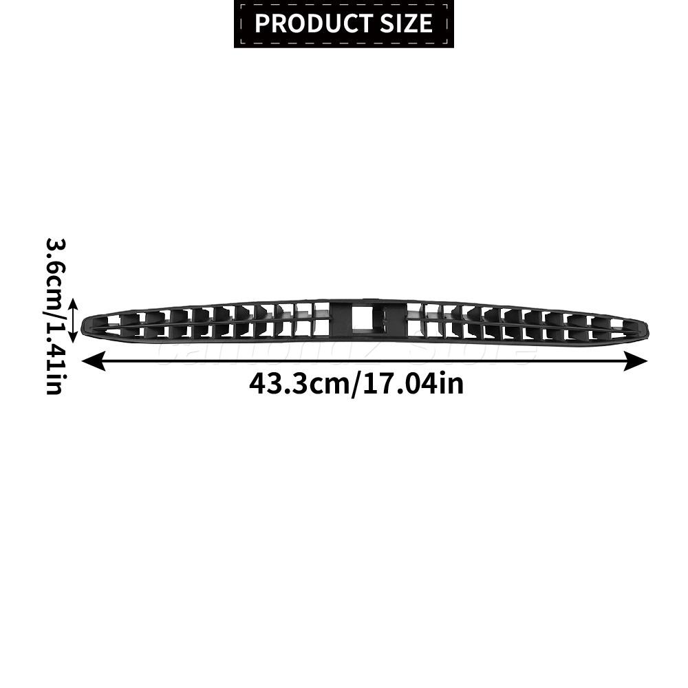 Per VW Jetta/Bora MK1 Golf MK4 1pz Griglia Presa d'Aria Cruscotto Parabrezza Nera 1J0857471 1J0857471A Accessorio Auto