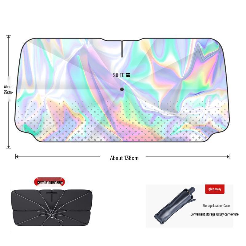 Car Sunshade Visor: Sun Protection & Heat Insulation for Small Cars