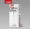 TOME Black 0.5mm Click Gel Pen with Bullet Tip for Exam and Note-taking