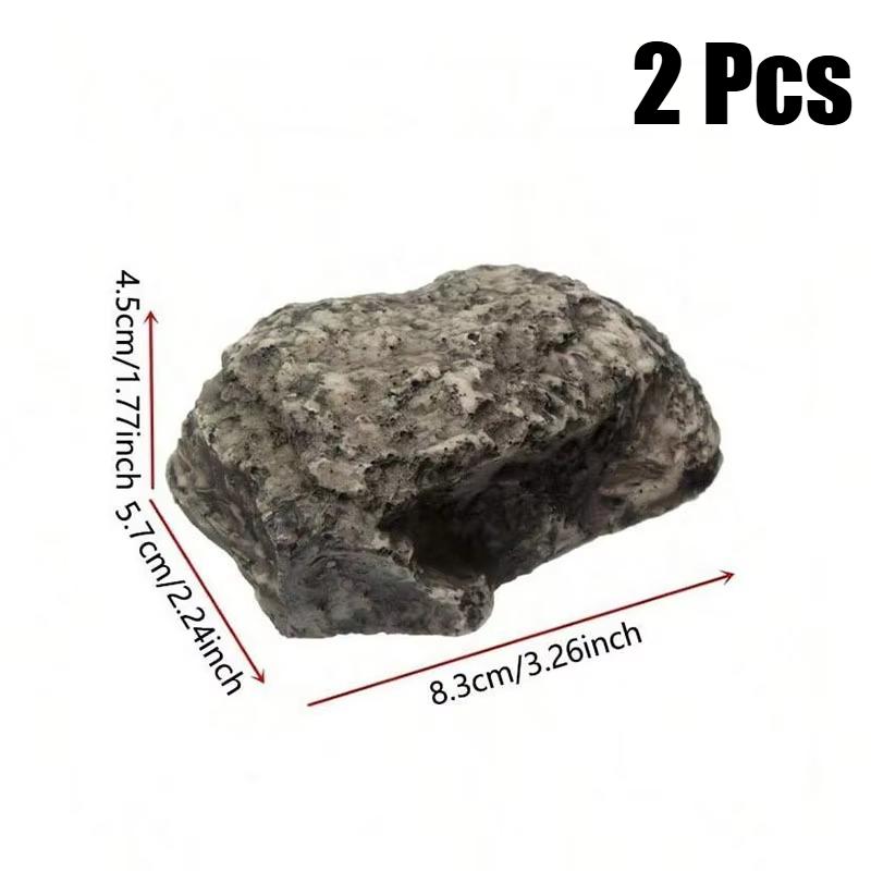 Xiaomi Key Hider Hidden Doorstep Key Box Outdoor Courtyard Hidden Doorstep Simulated Small Stone Key Box Spare Garden Key Storage Box
