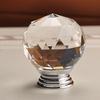 Cabinet Pull Knob Crystal Glass Ball Wardrobe Handles Hardware 20-30mm