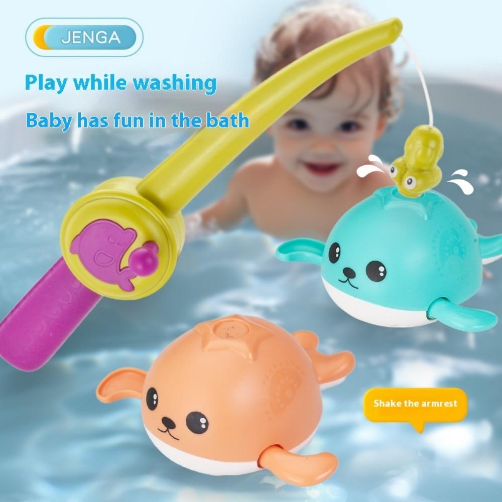 Magnetic fishing Children's small fish Magnetic fishing pool set Toy fishing rod Children's toy fishing fish