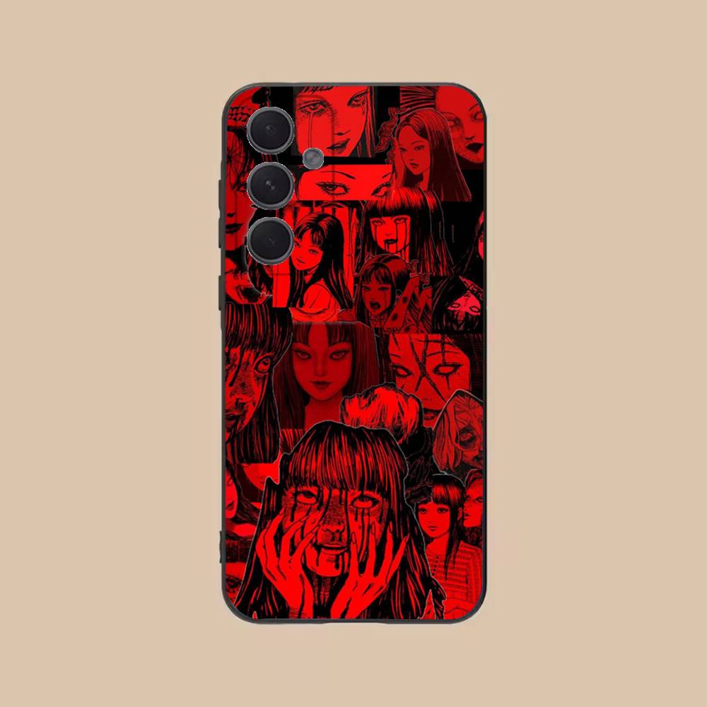 K-Kawakami Tomie Phone Case For Samsung S25,24,21,22,23,20,S30,Ultra,Plus, Fe,5G Silicone Cover