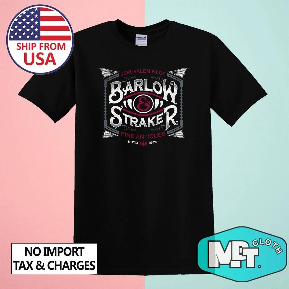 

Barlow & Straker Fine Antiques Salem s Lot Horror Movie Men s Black Size S-5XL L