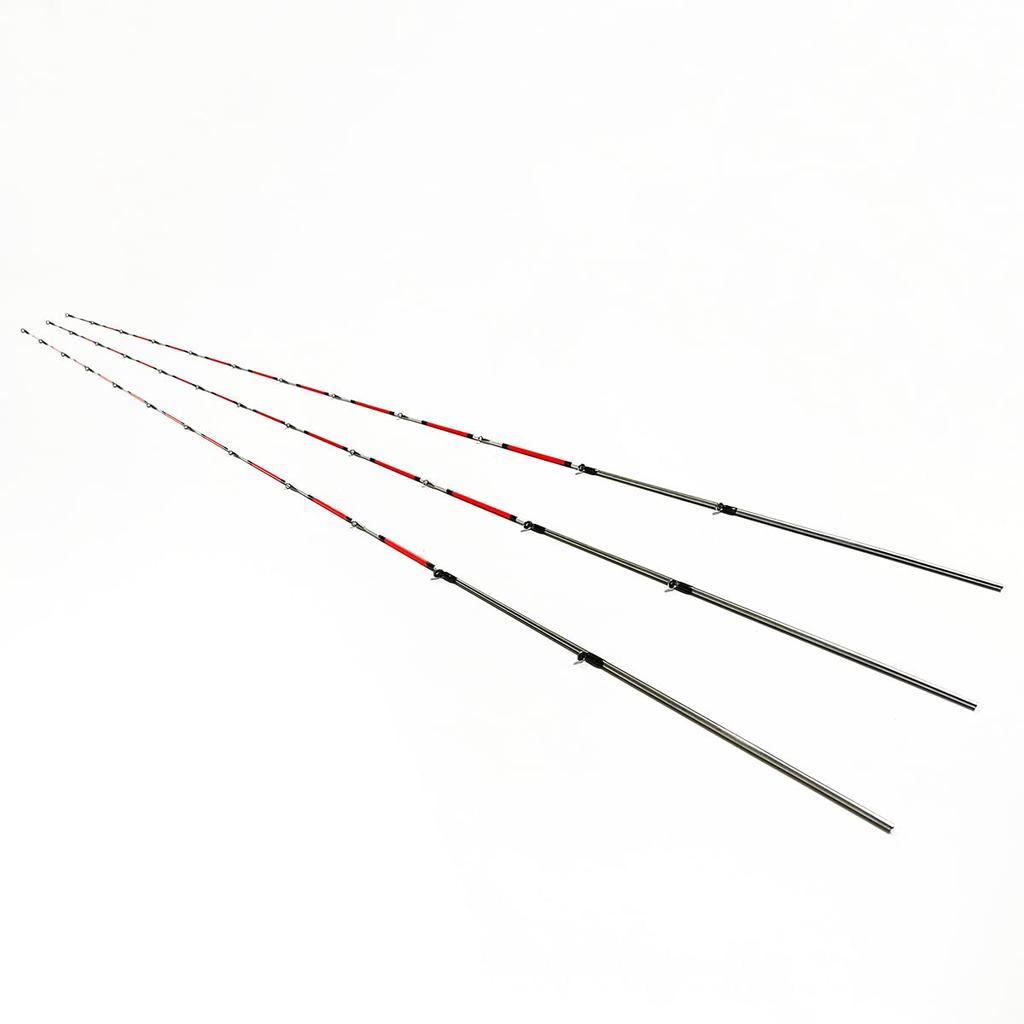 Olerud Rybárske potreby Raft Kase Náhradný hrot na prút, Titánový, Dĺžka 55 cm, Priemer základne 2,6 mm alebo 2,8 mm, 3 veľkosti priemeru špičky (qb300109b03n0)