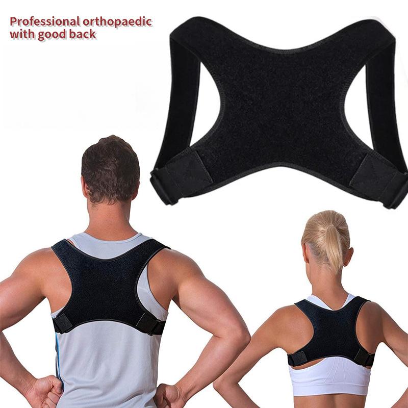 Open Shoulder Posture Strap Simple Back Correction Strap Men's and Women's Invisible Adjustable Fixed Strap Body Aligner