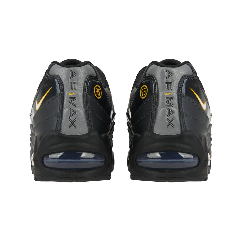 Nike Air Max 95 SE Big Bubble - Total 90 Schwarz Unisex Sneaker Metallisches Gold Metallisches Silber IB6830-001