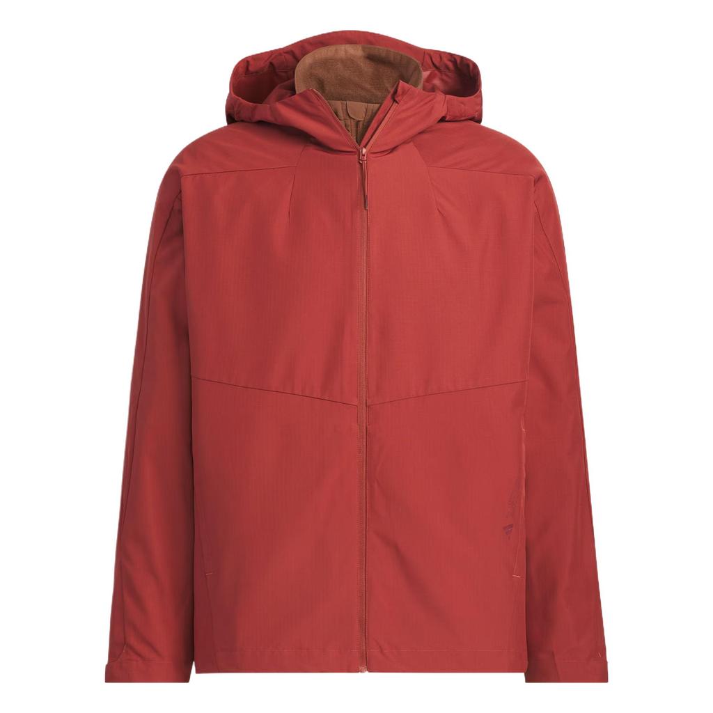 Adidas Warm Comfortable Skin-Friendly Windproof Jacket Men Jacket Soft-Brown Soft-Red JZ8400