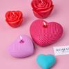 Woven Heart Silicone Candle Mold DIY Grid Heart Love Shape Scented Candle Soap Making Supplies Mould Valentine's Day Craft Gift
